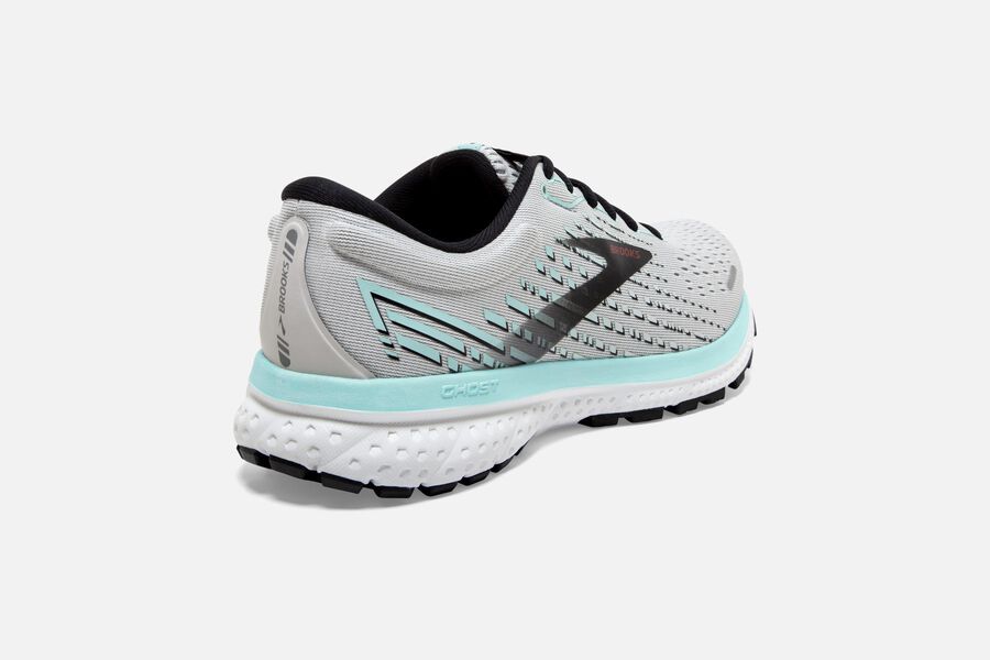 Brooks Ghost 13 Road Loopschoenen Dames - Wit/Zwart - 584296RHT